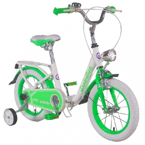 Bicicleta copii pliabila Lambrettina 14 inch ATK Bikes, Green