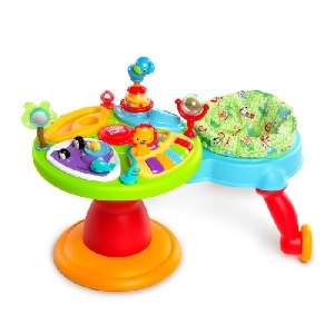 Centru de activitati 3-in-1 Around We Go Zippity Zoo Bright Starts,