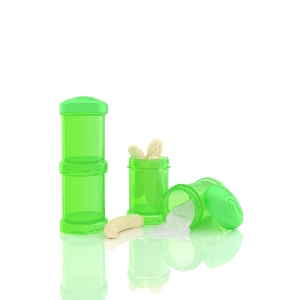 Set de recipiente pentru lapte praf Twistshake, Verde