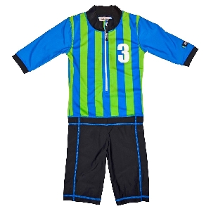 Costum de baie Sport blue protectie UV Swimpy, 92-104