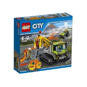 Tractor cu senile pentru vulcan 60122 LEGO City,