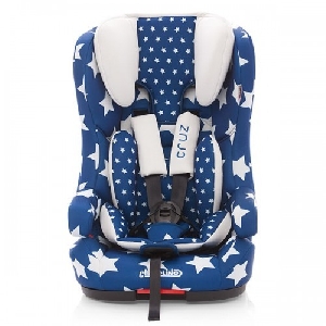 Scaun auto 9-36 kg Cruz cu sistem Isofix Chipolino, Blue Stars