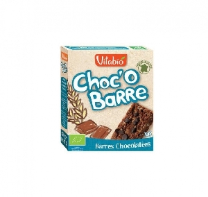 Batoane din cereale Bio cu pepite de ciocolata Vitabio,