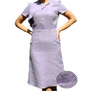 Rochie dama brodata Violeta Elfbebe, 38