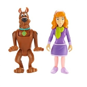 Set 2 figurine 7 cm Scooby Doo, Scooby Doo & Daphne