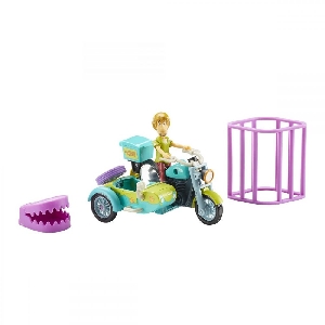 Mystery Mini-vehicule Motocicleta & Shaggy Scooby-Doo,