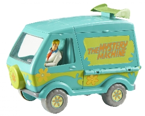 Masina Misterelor - set de joaca cu figurina Fred Scooby-Doo,