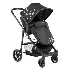 Carucior 2 in 1 Happy In The Park Juju, Black