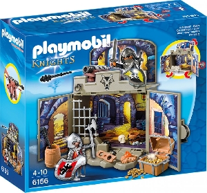 Cutie de Joaca - Camera Secreta a Cavalerilor Playmobil,