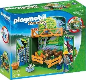 Cutie de Joaca - Animalele Secrete ale Padurii Playmobil,