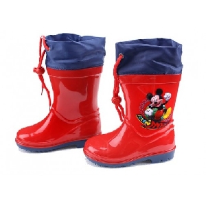 Cizme de cauciuc rosii Mickey Mouse Disney, 30