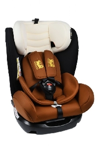 Scaun auto 0-36 kg Mandara cu Isofix Crocodile, Coffee