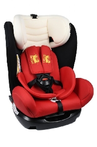 Scaun auto 0-36 kg Mandara cu Isofix Crocodile, Red