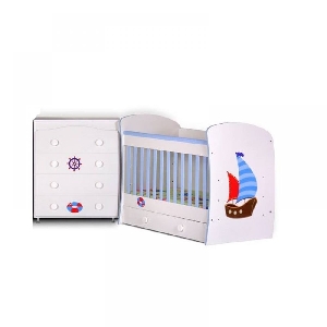 Set patut Simba + Comoda Ilbambino, Sea White