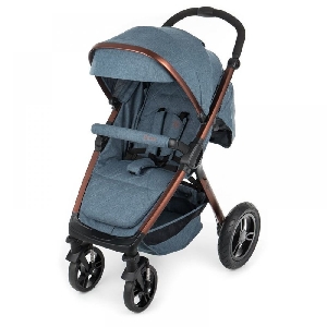 Carucior sport cu roti gonflabile Trend Gmini, Rifle Denim