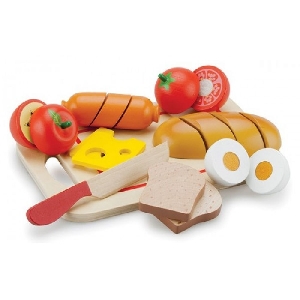 Platou cu diferite alimente New Classic Toys,