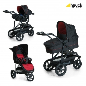 Carucior Rapid 3 Plus Trio Set Hauck, Caviar/Tango