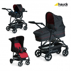 Carucior Rapid 4 Plus Trio Set Hauck, Caviar/Tango