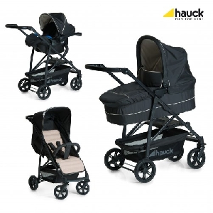 Carucior Rapid 4 Plus Trio Set Hauck, Caviar/Beige