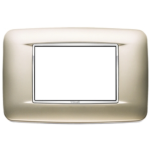 Rama ornament 3 module Satin Nickel Eikon Chrome