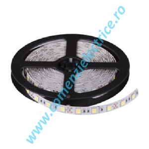 BANDA LED 12V 6400K 14.4W/M IP65 60LED/M 5050 5M