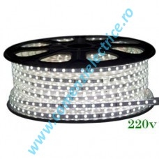 BANDA LED 220V 6400K 14.4W/M IP65 60LED/M 5050