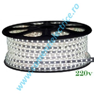 BANDA LED 220V 6400K 4.8W/M IP65 60LED/M 2835