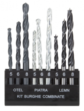 BURGHIE COMBINATE 9 BUC / 5-6-8MM