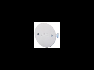 ROUND FLUSH MOUNTING BOX LID - Ø 85mm - WHITE - WITH EXPANSION