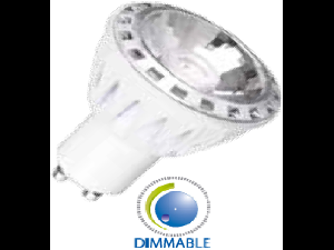 LED Spotlight-  5W GU10 aluminiu Alb  cald Estompat VT-1888D