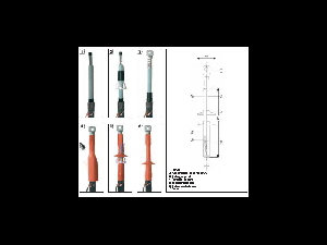 Terminal de interior 24kV CHE-I 25-150 - Cellpack