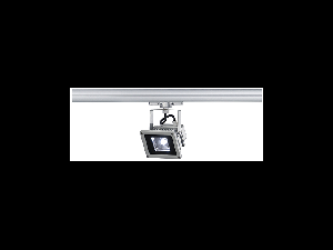 Floodlight,3PH 102 LED,silvergrey,10W LED,warmw.3-ph-adapter