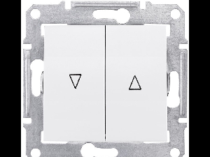 Intrerupator cu revenire cu interblocare mecanica 10 AX SEDNA SCHNEIDER aluminiu