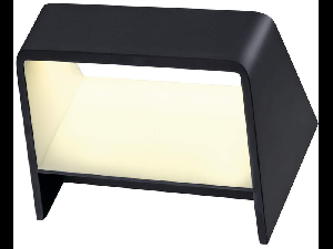 Aplica DACU SPACE,negru,LED