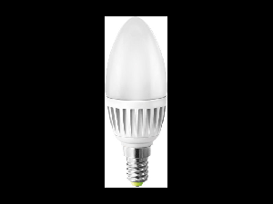 Bec cu Led-uri,  ALED C37 5W E14 6500K, LUMINECO