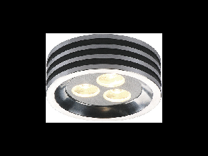 Spot ZEBLED ROUND,3x1W,lumina rece