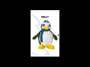 PINGUIN WILLY    lxh=0,42x0,81m, putere 16,4 W