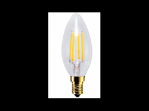 BEC CU LED - 4W FILAMENT E14 LUMANARE ALB CALD VT-1986