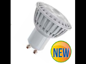 LED Spotlight - 5W GU10 Plastic - alb VT-1878