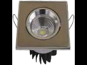 LED Spot 5W COB, patrat cu schimbare unghi, SN alb, VT-1105SQ