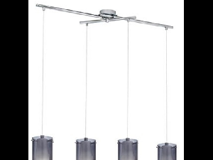 Lampa suspendata PINTO NERO satin nickel 220-240V,50/60Hz IP20