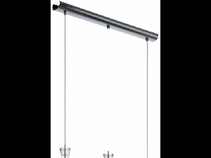 Lampa suspendata Musero,3x5.96w,fumuriu