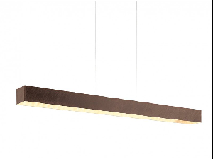 Lampa suspendata Collada,3x6w,maro-auriu