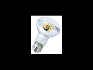 Bec LED Filament,4 w,E27,lumina calda,bulb sticla R63