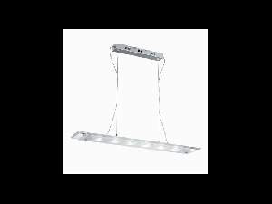 Pendul Office, 7 LED, L:800 mm, H:150/800 mm, Transparent