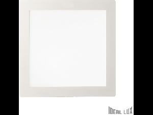 Spot incastrat, Groove, 30W, 2500Lm, LED, Patrat, Alb