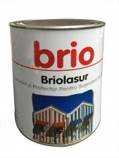 COLORANT SI PROTECTOR PENTRU LEMN BRIOLASUR 0.75L NEGRU