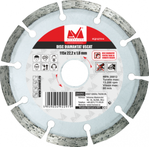 DISC DIAMANTAT USCAT ETP / 125MM