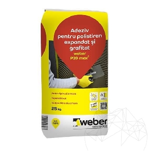 Adeziv pentru polistiren expandat si grafitat - Weber P39 Max