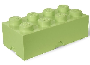 Cutie depozitare LEGO 2x4 verde fistic (40041748)